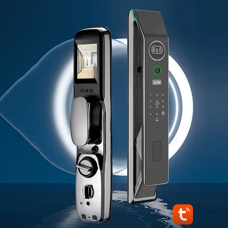 قفل حديقة خارجي مقاوم للماء ببصمة الإصبع