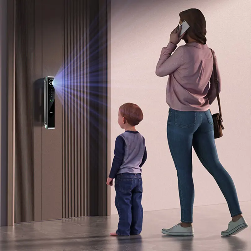 قفل باب الدخول بدون مفتاح